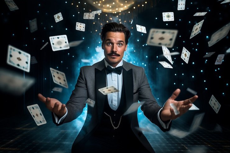 Antarmuka aplikasi mobile badut88 menampilkan meja blackjack langsung dan menu navigasi permainan